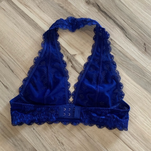 Free People Blue Lace Bralette - Size XS - Picture 2 of 5